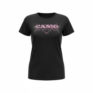 Team Realtree Womens‎ Black Camo Never Looked So Good T Shirt X-Large